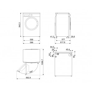 Smeg WM3T04RU